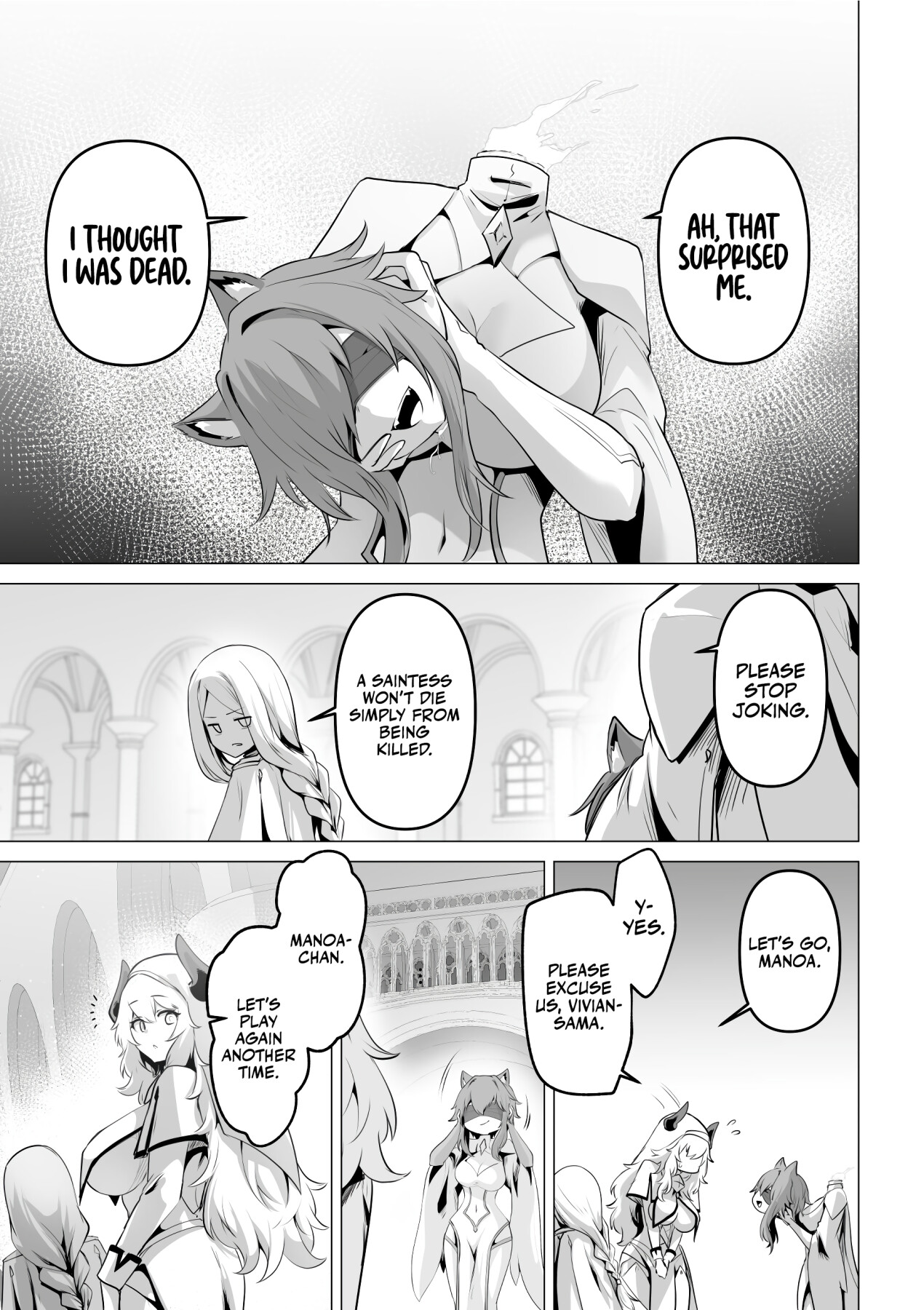 Hentai Manga Comic-The Saintess' Weakness-Read-17